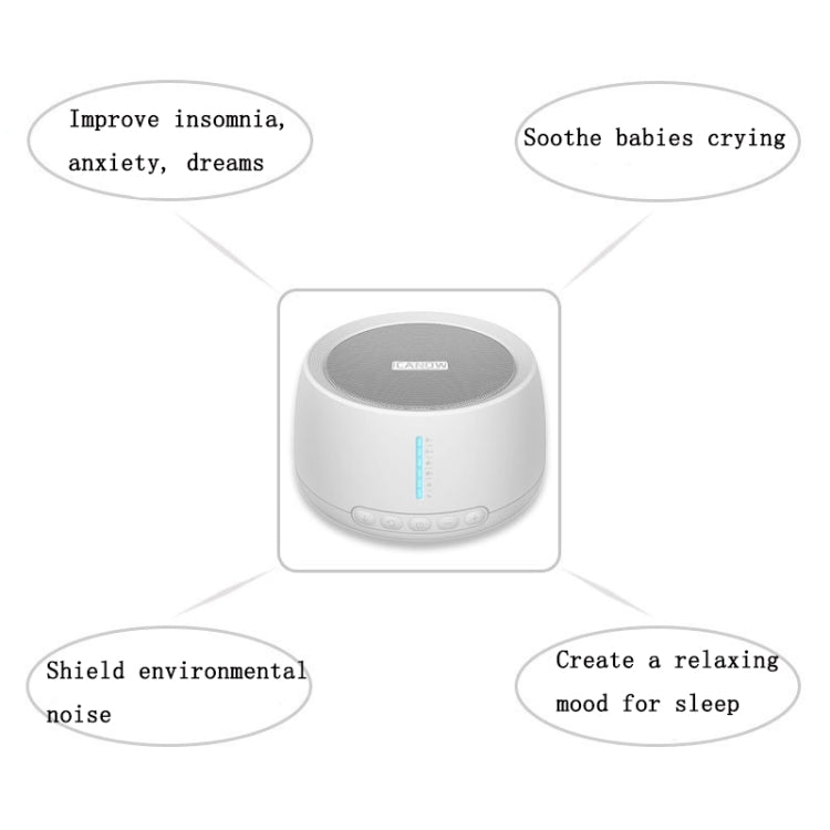 ICANOW USB White Noise Intelligent Sleep Gauge - free shipping - PMC TechLife - Order now!