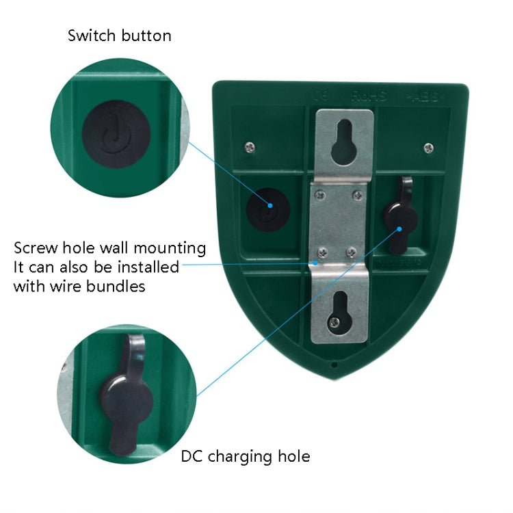 N911M Solar Rouse Alarm Lamp Infrared Induction Animal Drive - Outdoor Insect Repellent by PMC TechLife | Online Shopping South Africa | PMC TechLife | Buy Now Pay Later Mobicred