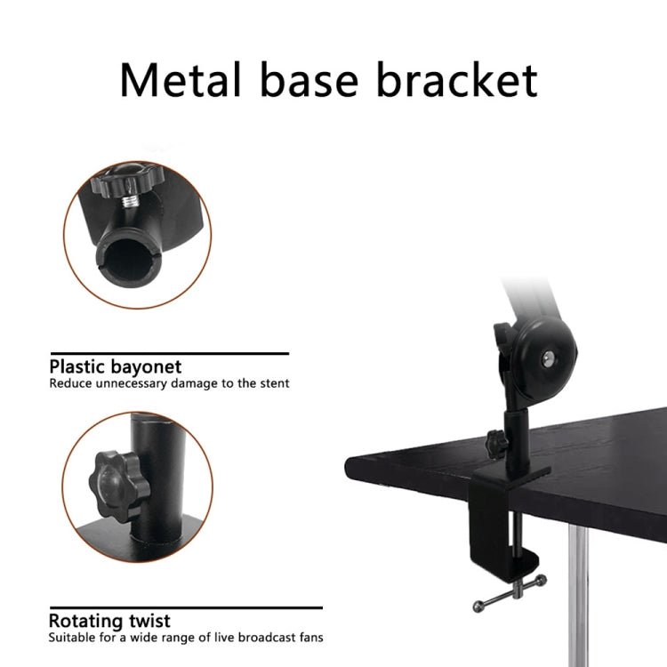Microphone Desktop Cantilever Stent 360 Degree Rotating Bracket(GAZ-40P B) - Stand by PMC TechLife | Online Shopping South Africa | PMC TechLife | Buy Now Pay Later Mobicred