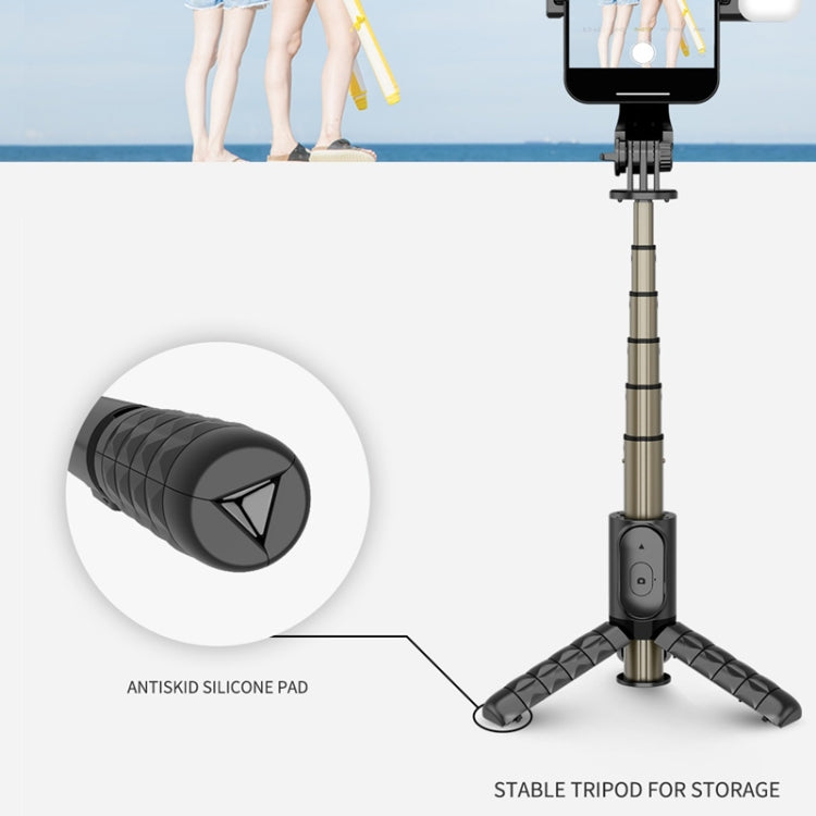 Mini Selfie Stick Integrated Multifunctional Bluetooth Selfie, Specification: Q10 68CM Without Fill Light - Selfie Sticks by PMC TechLife | Online Shopping South Africa | PMC TechLife | Buy Now Pay Later Mobicred
