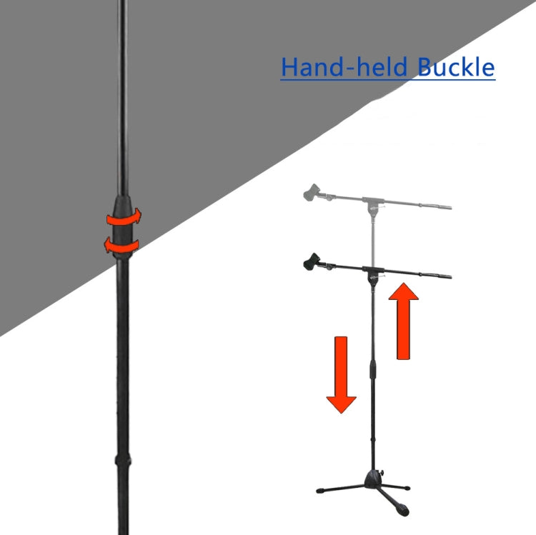 Single Rod Floor Formula Adjustable Microphone Bracket, Style: GAZ-206 - Stand by PMC TechLife | Online Shopping South Africa | PMC TechLife | Buy Now Pay Later Mobicred