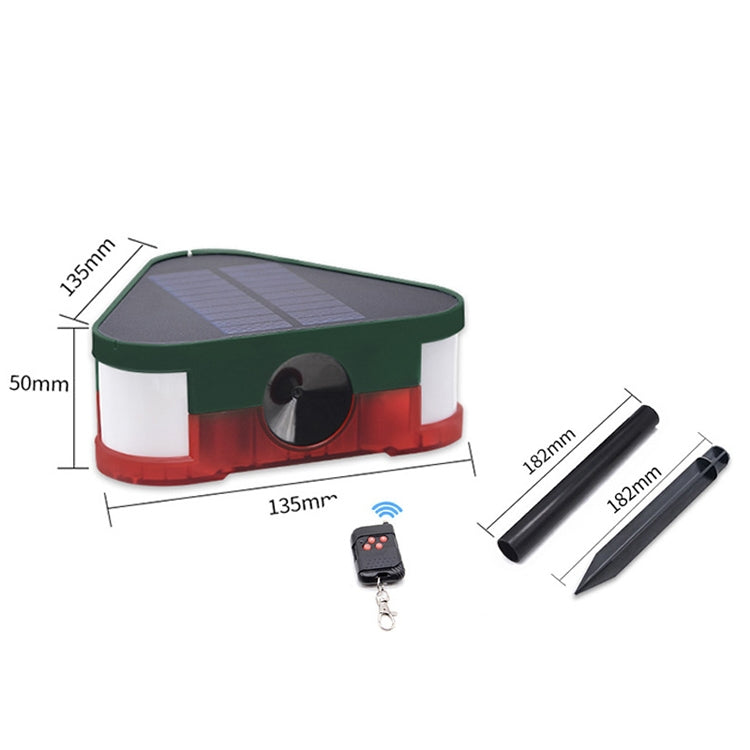 Solar Mouse Repeller High Frequency Ultrasonic Animal Drive(N911G) - Outdoor Insect Repellent by PMC TechLife | Online Shopping South Africa | PMC TechLife | Buy Now Pay Later Mobicred