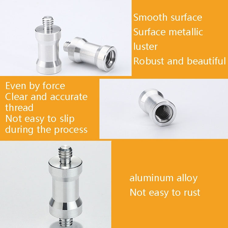 10 PCS Screw Adapter 3/8 Female to 1/4 Male Screw - free shipping - PMC TechLife - Order now!