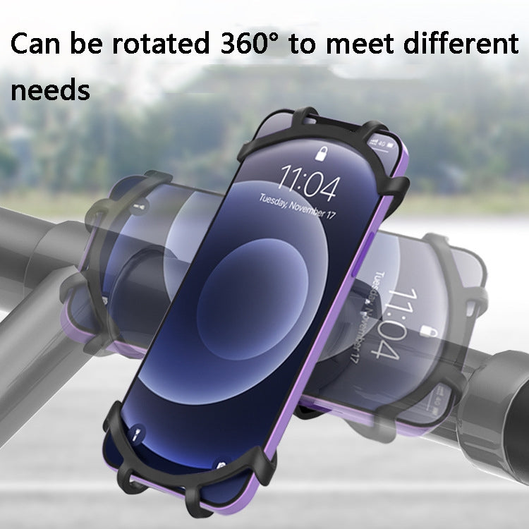 M-8 Multi-Functional 360 Rotating Bicycle Phone Frame(Black) - Holders by PMC TechLife | Online Shopping South Africa | PMC TechLife | Buy Now Pay Later Mobicred