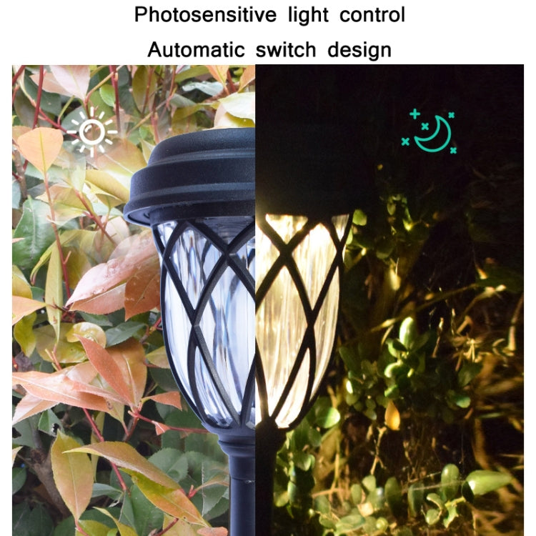 Outdoor Courtyard Rainproof Solar LED Lawn Light(Warm Light) - Solar Lights by PMC Jewellery | Online Shopping South Africa | PMC Jewellery