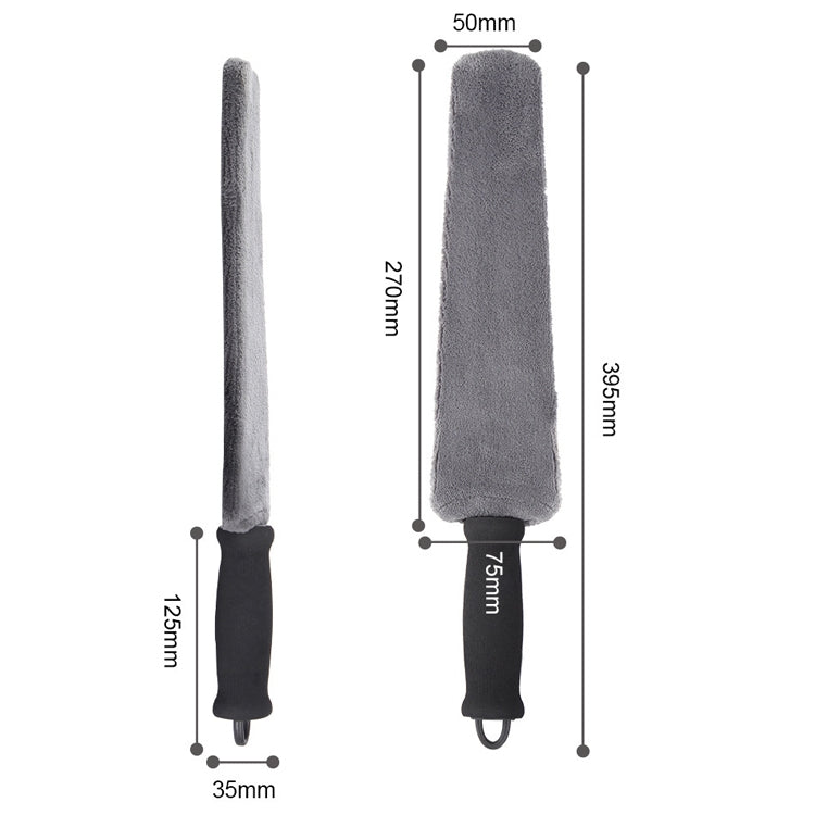 Car Air Outlet Cleaning Brush Interior Cleaning Tool, Style: Ruler Brush+5 PCS Brush - Car washing supplies by PMC TechLife | Online Shopping South Africa | PMC TechLife | Buy Now Pay Later Mobicred