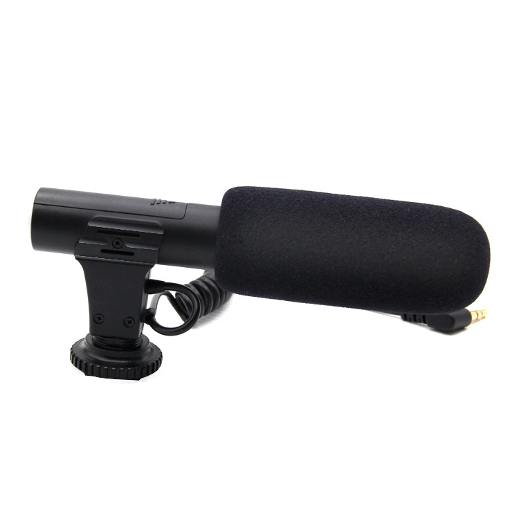 MAMEN MIC-05 Micro SLR Camera Microphone(Black) - free shipping - PMC TechLife - Order now!