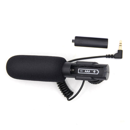 MAMEN MIC-05 Micro SLR Camera Microphone(Black) - Camera Microphone by MAMEN | Online Shopping South Africa | PMC Jewellery | Buy Now Pay Later Mobicred