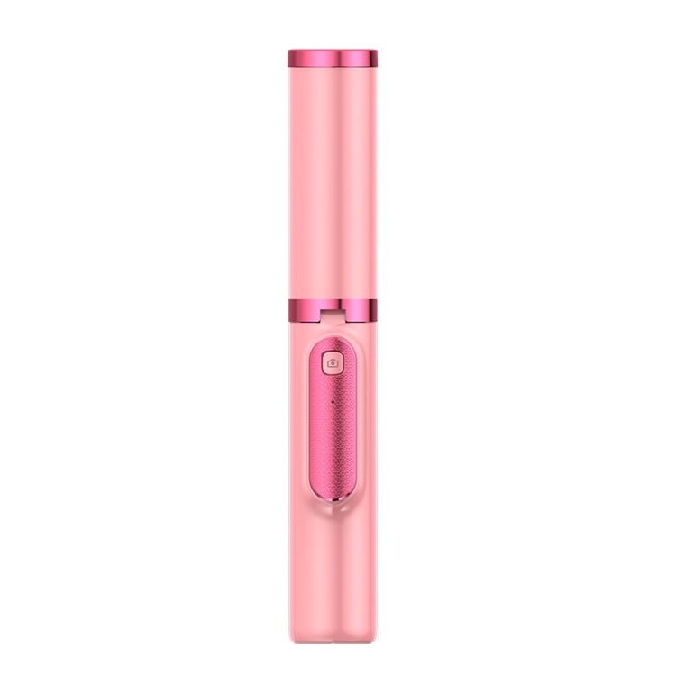 CYKE N-MY Integrated Tripod Bluetooth Live Selfie Stick(Pink) - Selfie Sticks by CYKE | Online Shopping South Africa | PMC TechLife | Buy Now Pay Later Mobicred