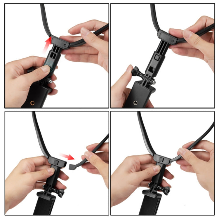 Action Camera Neck-hanging Bracket(Black) - Holder by PMC TechLife | Online Shopping South Africa | PMC TechLife | Buy Now Pay Later Mobicred