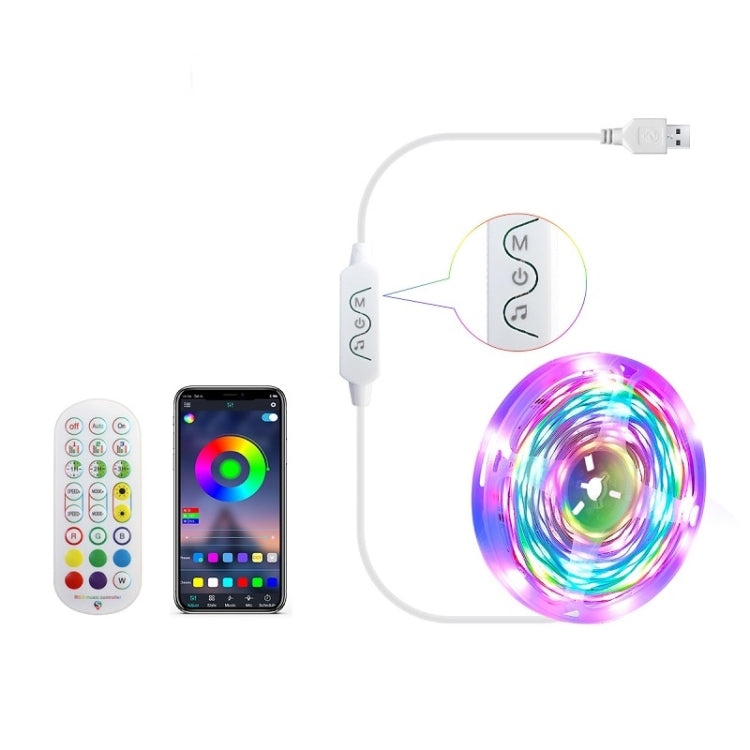 2.4G Remote Control LED Symphony Marquee Light Strip, Length: 7.5m 105 LEDs - Bare Board Light by PMc TechLife | Online Shopping South Africa | PMc TechLife | Buy Now Pay Later Mobicred