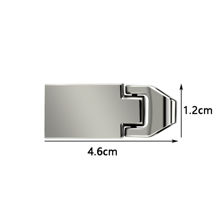 It02 High-Speed USB 2.0 Chain Buckle Metal USB Flash Drives, Capacity: 64GB(White) - USB Flash Drives by PMC Jewellery | Online Shopping South Africa | PMC Jewellery | Buy Now Pay Later Mobicred