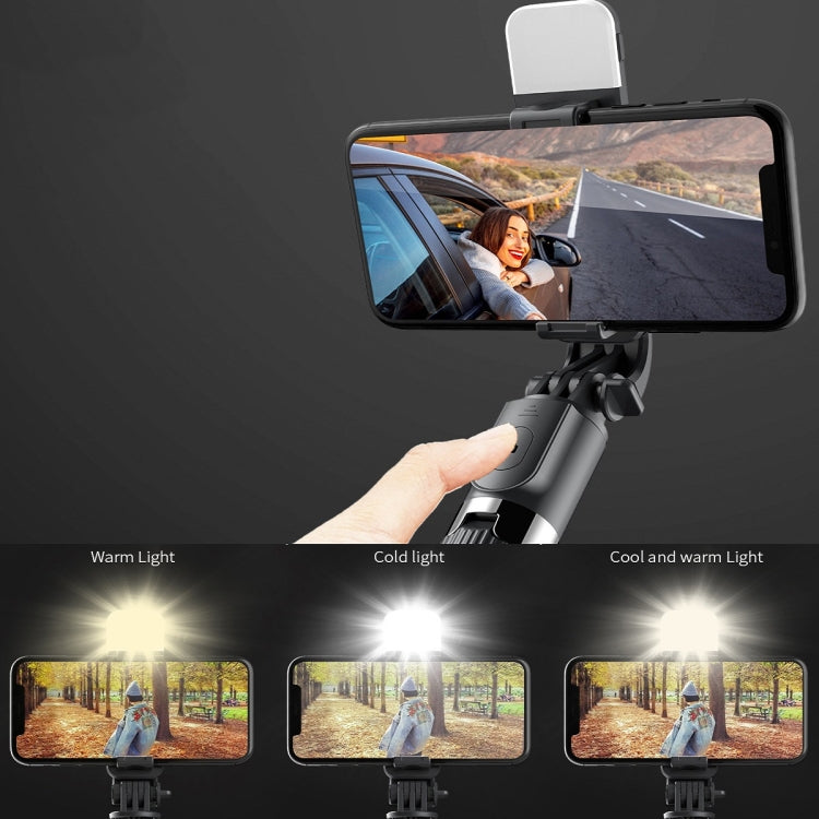 L03S Bluetooth Fill Light Tripod Integrated Selfie Stick(White) - free shipping - PMC TechLife - Order now!