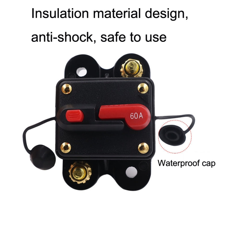 CB2 Car RV Yacht Audio Modification Automatic Circuit Breaker Switch, Specification: 40A - Fuse by PMC TechLife | Online Shopping South Africa | PMC TechLife | Buy Now Pay Later Mobicred