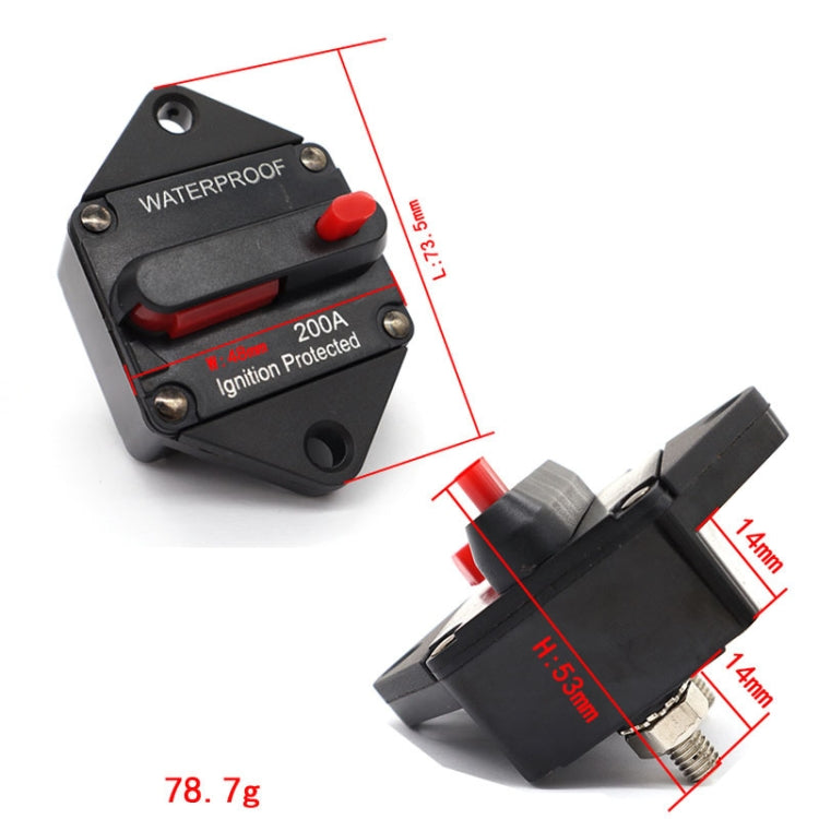 CB10 Car Audio Modified Automatic Circuit Breakerion, Specification: 30A - Fuse by PMC TechLife | Online Shopping South Africa | PMC TechLife | Buy Now Pay Later Mobicred