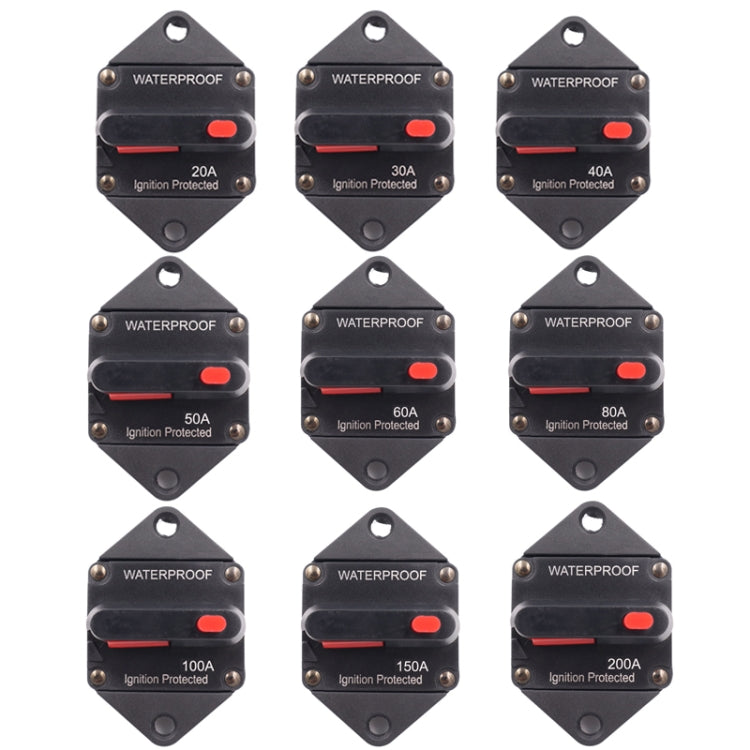 CB10 Car Audio Modified Automatic Circuit Breakerion, Specification: 80A - Fuse by PMC TechLife | Online Shopping South Africa | PMC TechLife | Buy Now Pay Later Mobicred