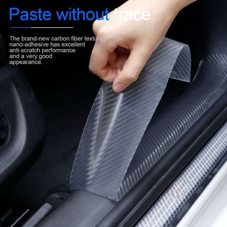 7cm x 10m Car Carbon Fiber Bumper Anti-Collision Strip - Anti Collision Sticker by PMC TechLife | Online Shopping South Africa | PMC TechLife | Buy Now Pay Later Mobicred