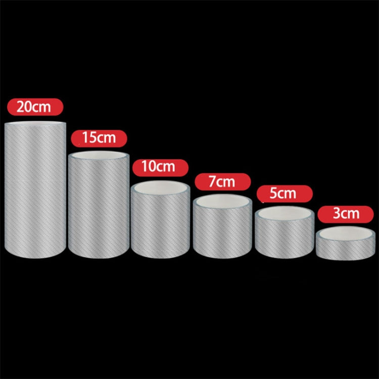 20cm x 3m Car Carbon Fiber Bumper Anti-Collision Strip - Anti Collision Sticker by PMC TechLife | Online Shopping South Africa | PMC TechLife | Buy Now Pay Later Mobicred