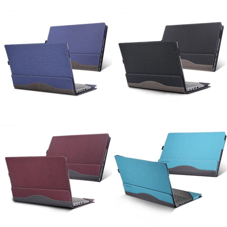 Laptop Leather Anti-Fall Protective Case For HP Envy 13-AQ Ad Ah(Dark Gray) - 13.3 inch by PMC TechLife | Online Shopping South Africa | PMC TechLife | Buy Now Pay Later Mobicred