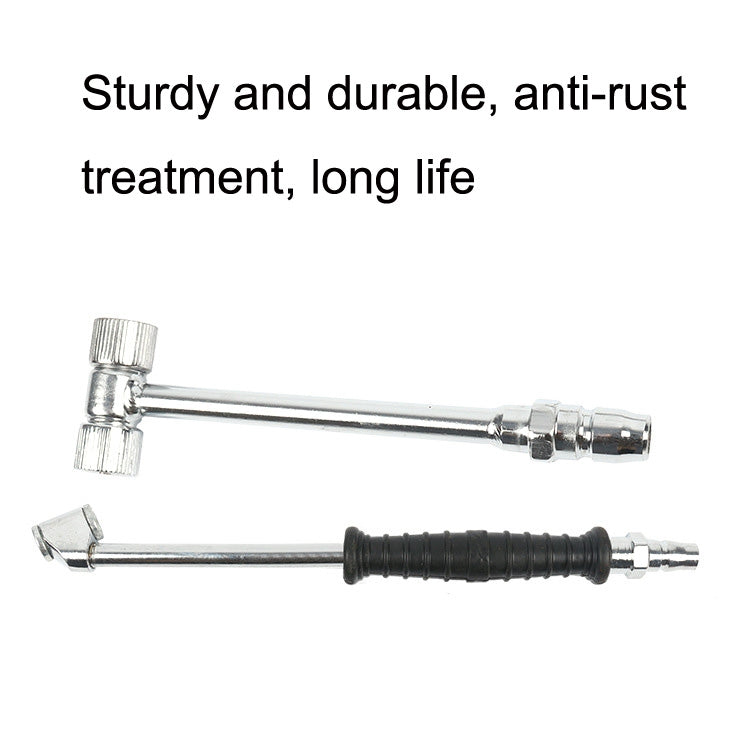 Car Tire Double-Ended Air Nozzle, Specification: Globe - Other Tools by PMC TechLife | Online Shopping South Africa | PMC TechLife | Buy Now Pay Later Mobicred