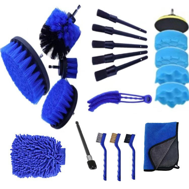 21 PCS / Set  A Outlet Slit Cleaning Brush Drilling Brush - Car washing supplies by PMC Jewellery | Online Shopping South Africa | PMC Jewellery | Buy Now Pay Later Mobicred