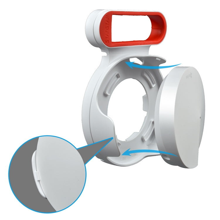 Router Wall Mount Bracket for TP-LINK DECO M5, Specification: For US Plug(Blue) - Other Accessories by PMC TechLife | Online Shopping South Africa | PMC TechLife | Buy Now Pay Later Mobicred