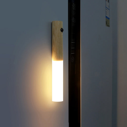 Home Intelligent Corridor Human Body Induction LED Night Light(White Wax Wood Color) - Sensor LED Lights by PMC Jewellery | Online Shopping South Africa | PMC Jewellery | Buy Now Pay Later Mobicred