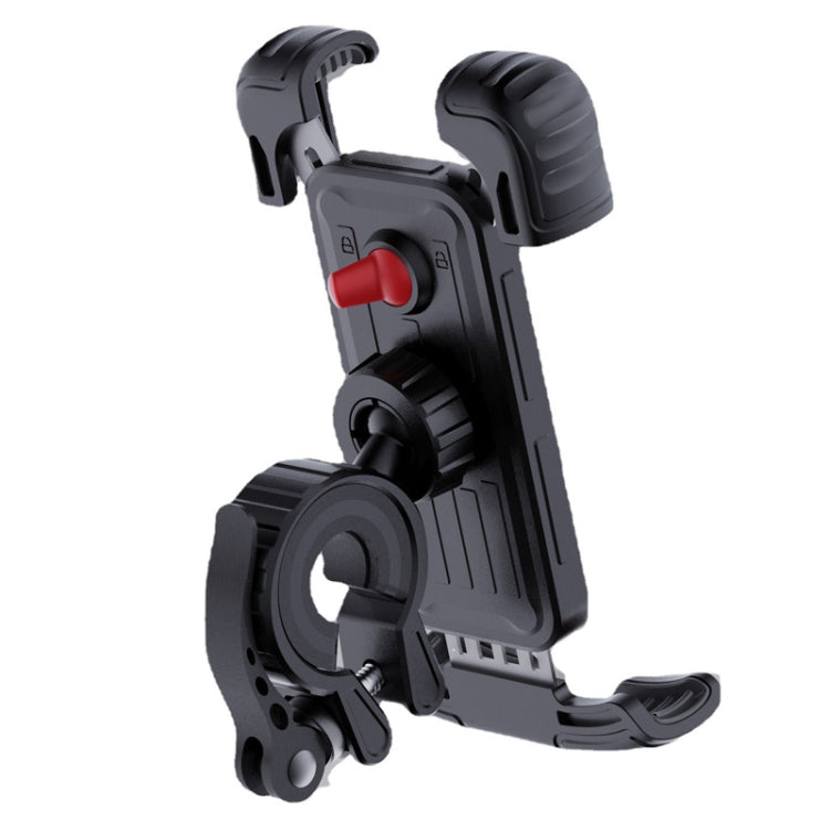 YYS-443-1 Bicycle Push Type Mobile Phone Navigation Bracket(Black) - Holders by PMC TechLife | Online Shopping South Africa | PMC TechLife | Buy Now Pay Later Mobicred