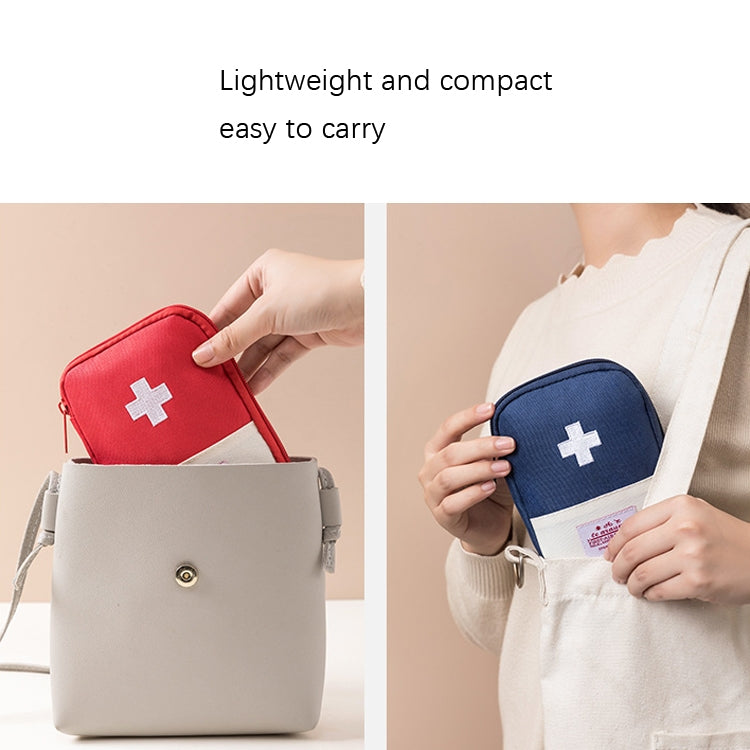 Travel Home Portable Medical Bag, Color: Blue Small - free shipping - PMC TechLife - Order now!