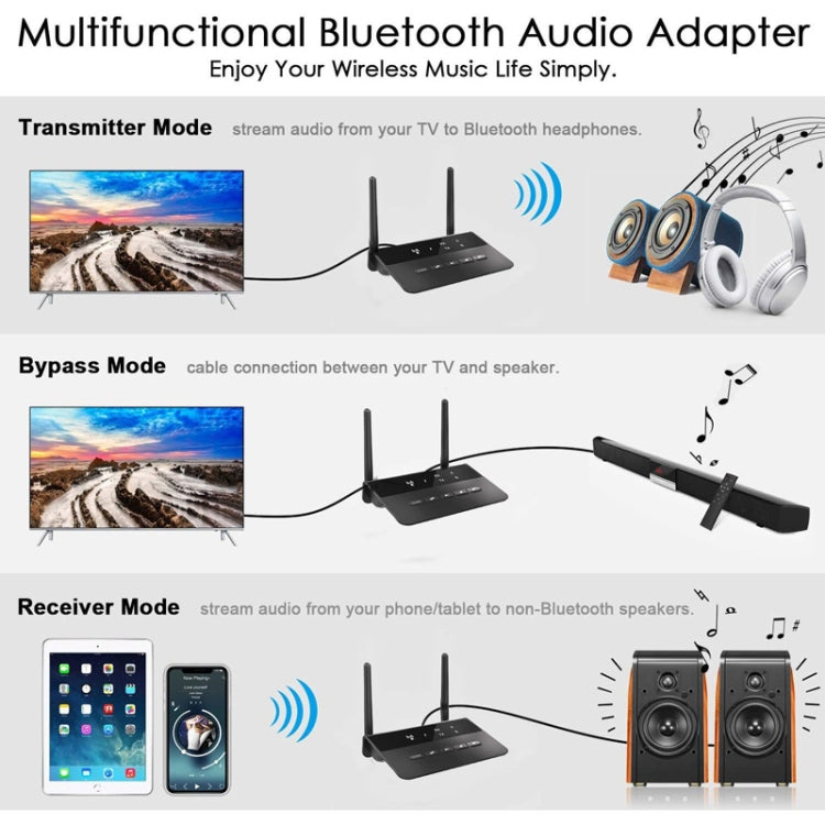 B2 Bluetooth Audio Transmitter Adapter - Bluetooth Dongle by PMC TechLife | Online Shopping South Africa | PMC TechLife