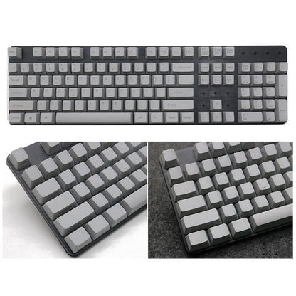 Mechanical Keyboard Laser PBT Keycap Light Gray Front Words - Other by PMC Jewellery | Online Shopping South Africa | PMC Jewellery | Buy Now Pay Later Mobicred