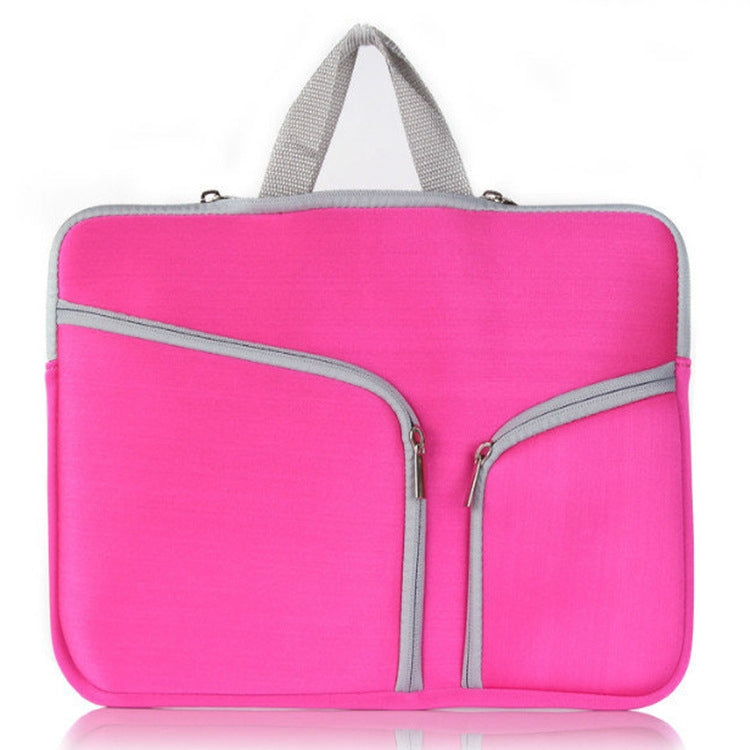 T228 Diving Material Computer Bag Multi-pocket Laptop Liner Bag, Size: 17 Inch(Rose) - 15.6 - 17 inch by PMC TechLife | Online Shopping South Africa | PMC TechLife | Buy Now Pay Later Mobicred