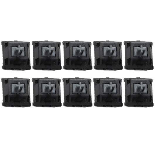 10PCS Cherry Shaft MX Switch Linear Mute Keyboard Shaft, Color: Mute Black Shaft - Other by PMC Jewellery | Online Shopping South Africa | PMC Jewellery | Buy Now Pay Later Mobicred