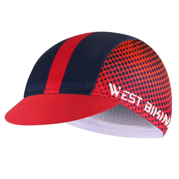 WEST BIKING Cycling Outdoor Sports Sun Protection Peaked Cap, Size: Free Size(Red) - Peaked Cap by WEST BIKING | Online Shopping South Africa | PMC Jewellery