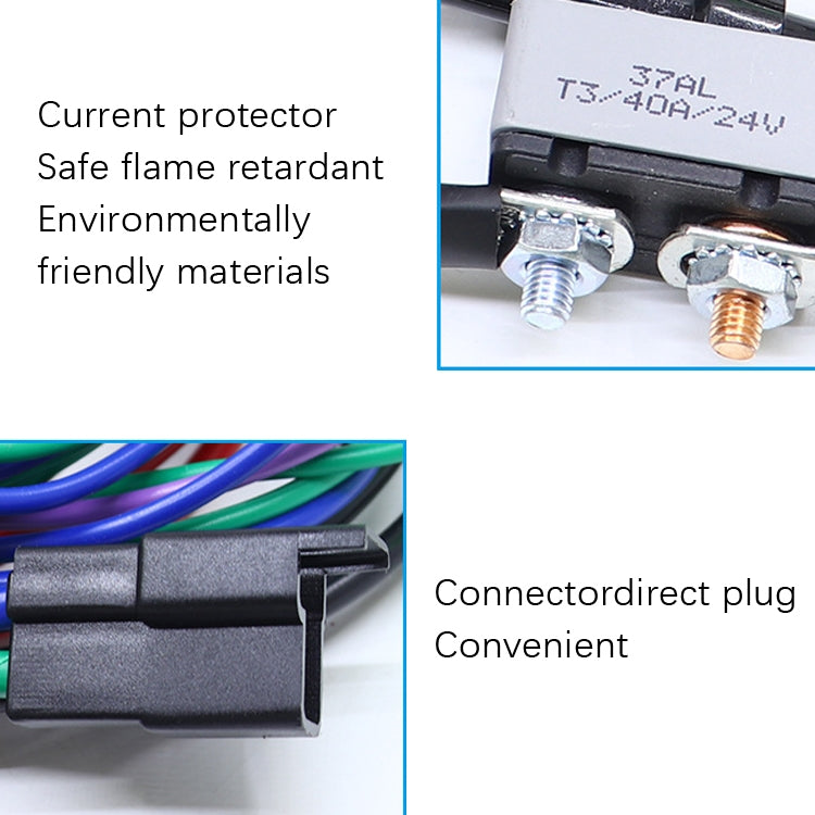 7014G Marine Harness Insertion Plate Tilt Flattening Device Harness Suitable For CMC / TH, Rated voltage: 24V - Marine Accessories & Parts by PMC Jewellery | Online Shopping South Africa | PMC Jewellery | Buy Now Pay Later Mobicred