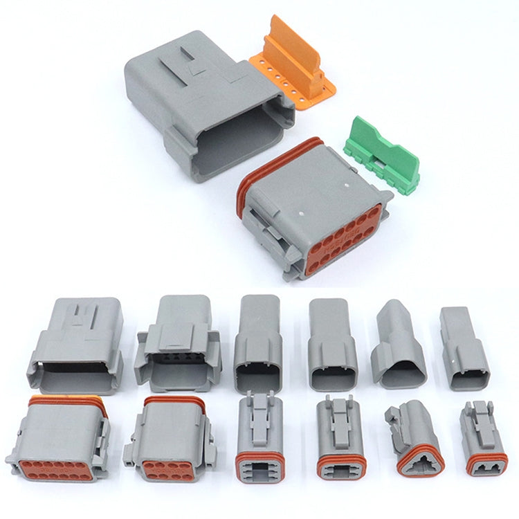4 PCS DT04-2P / DT06-2S With Copper Car Waterproof Connector Conductive Connection Terminal - Booster Cable & Clip by PMC TechLife | Online Shopping South Africa | PMC TechLife | Buy Now Pay Later Mobicred