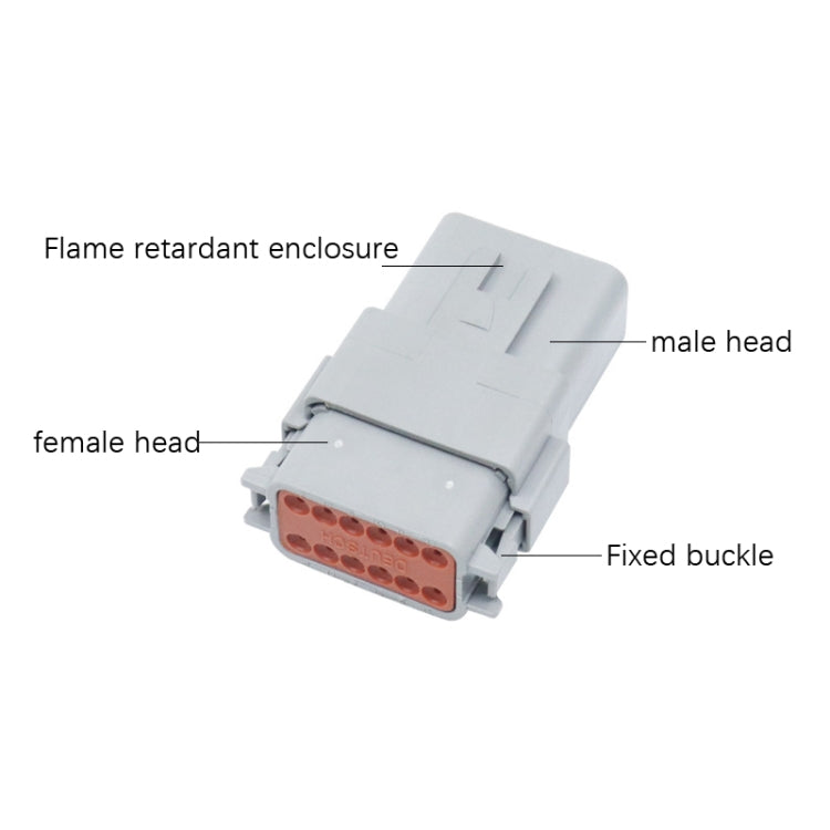 4 PCS DT04-2P / DT06-2S With Copper Car Waterproof Connector Conductive Connection Terminal - Booster Cable & Clip by PMC TechLife | Online Shopping South Africa | PMC TechLife | Buy Now Pay Later Mobicred