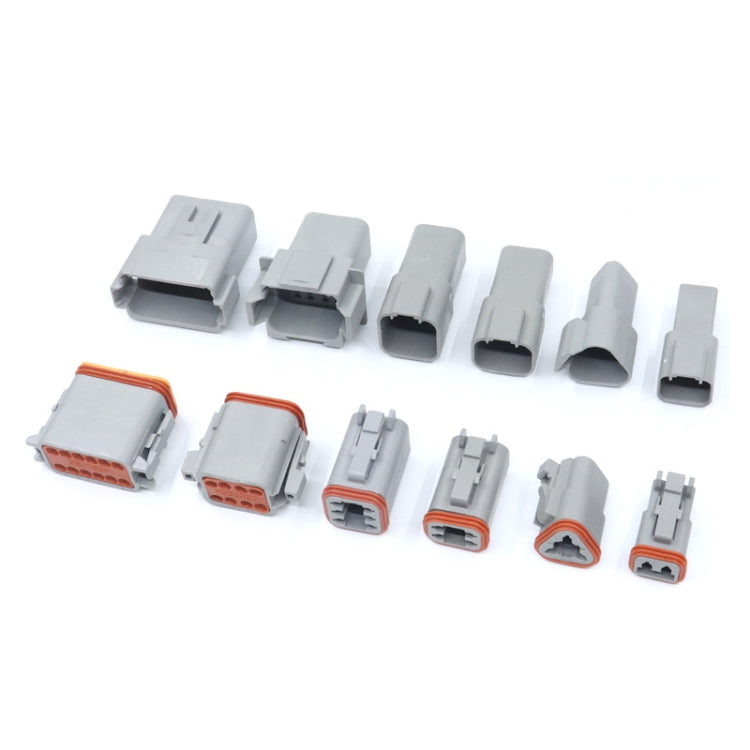 2 PCS DT04-6P / DT06-6S With Copper Car Waterproof Connector Conductive Connection Terminal - Booster Cable & Clip by PMC TechLife | Online Shopping South Africa | PMC TechLife | Buy Now Pay Later Mobicred