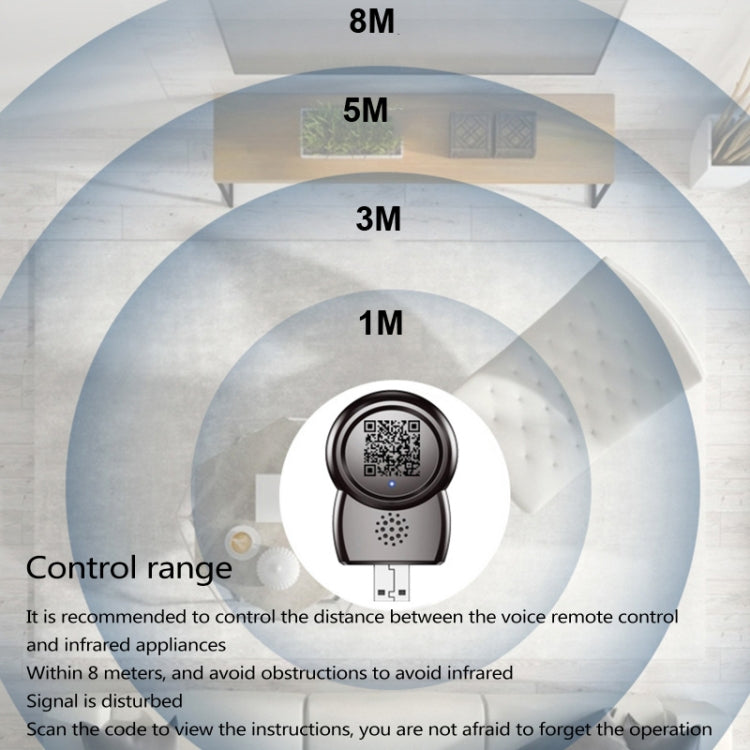 SL06  Intelligent Voice Remote Control For Infrared Home Appliance(English Version) - Universal by PMC TechLife | Online Shopping South Africa | PMC TechLife | Buy Now Pay Later Mobicred