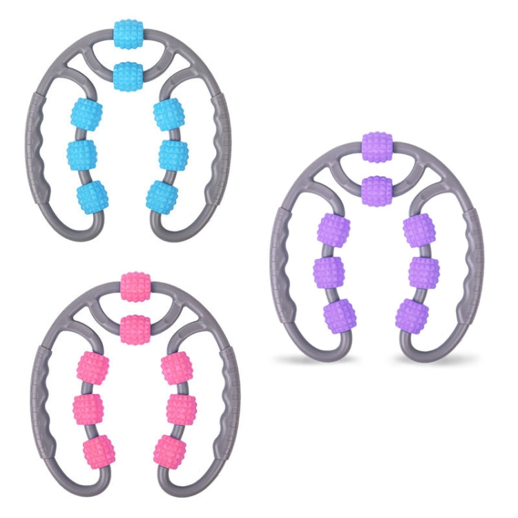 Eight Round Yoga Training Roller Ring-Shaped Leg Massager(Purple) - free shipping - PMC TechLife - Order now!