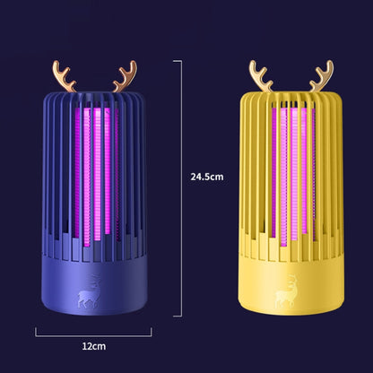 Household Photocatalyst Mosquito Killer Interior USB Mute Shock Mosquito Lamp(Lemon Yellow) - Repellents by PMC Jewellery | Online Shopping South Africa | PMC Jewellery | Buy Now Pay Later Mobicred