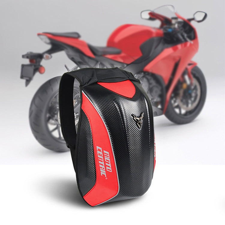MOTOCENTRIC 11-MC-0077 Motorcycle EVA Turtle Shell Shape Riding Backpack(Red) - Bags & Luggages by MOTOCENTRIC | Online Shopping South Africa | PMC Jewellery | Buy Now Pay Later Mobicred