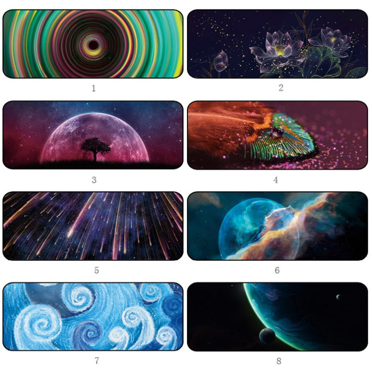 400x900x4mm Locked Large Desk Mouse Pad(1 Magic Circles) - Mouse Pads by PMC TechLife | Online Shopping South Africa | PMC TechLife | Buy Now Pay Later Mobicred
