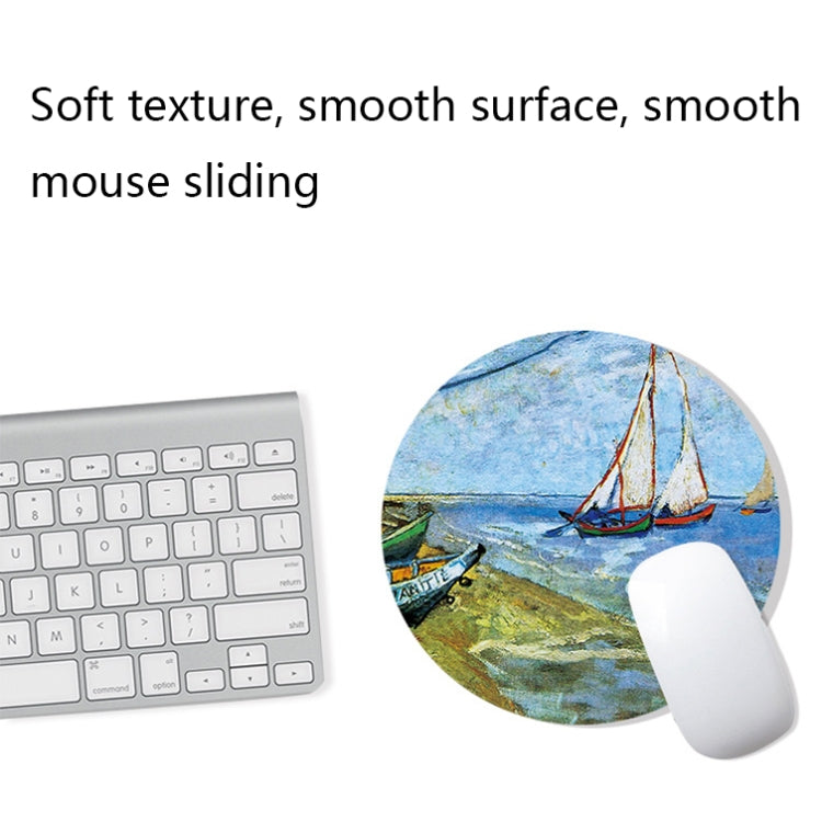 400x900x5mm Locked Am002 Large Oil Painting Desk Rubber Mouse Pad(Iris) - Mouse Pads by PMC Jewellery | Online Shopping South Africa | PMC Jewellery | Buy Now Pay Later Mobicred