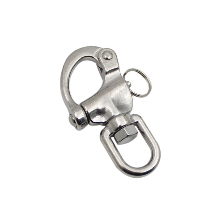 Yachting Sailing Stainless Steel Coil Type Rotary Spring Shackle, Specification: 70mm - Marine Accessories & Parts by PMC TechLife | Online Shopping South Africa | PMC TechLife | Buy Now Pay Later Mobicred