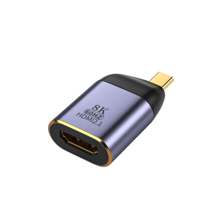 Type-C Male to HDMI Female 8K Converter, Style: 8K-001 - Cable & Adapters by PMC Jewellery | Online Shopping South Africa | PMC Jewellery | Buy Now Pay Later Mobicred