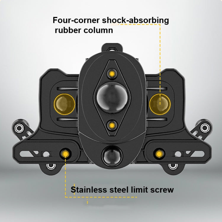 Motorcycle Bracket Crab Navigation Phone Bracket,Style： M10 Ball head - Holder by PMC Jewellery | Online Shopping South Africa | PMC Jewellery | Buy Now Pay Later Mobicred