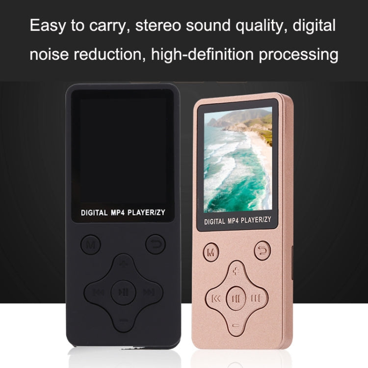 T68 Card Lossless Sound Quality Ultra-thin HD Video MP4 Player(Black) - MP4 Player by PMC TechLife | Online Shopping South Africa | PMC TechLife | Buy Now Pay Later Mobicred