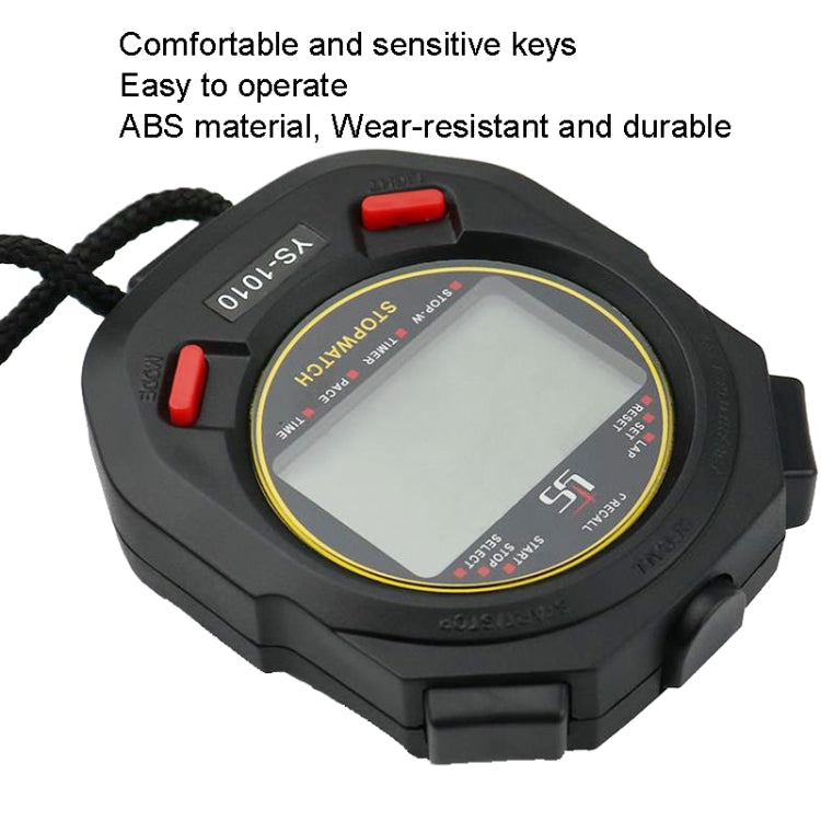 YS 3 Rows Display Luminous Stopwatch Timer Training Referee Stopwatch, Style: YS-1060 60 Memories - Pedometer by PMc TechLife | Online Shopping South Africa | PMc TechLife | Buy Now Pay Later Mobicred