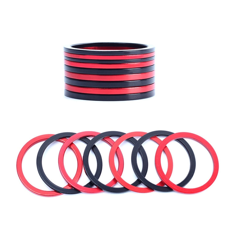 10 PCS FMFXTR Bicycle BB Middle Shaft Flying Wheel Cushion, Thickness: 1mm (Black) - Cap Component by FMFXTR | Online Shopping South Africa | PMC TechLife | Buy Now Pay Later Mobicred